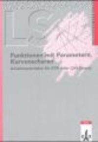 Produktbild: Lambacher Schweizer - Themenhefte / Funktionen mit Parametern, Kurvenscharen - Arbeitsmaterialien unter Einsatz eines GTR/CAS