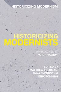 Produktbild: Historicizing Modernists