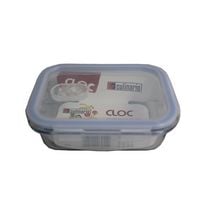 Produktbild: neuetischkultur Glas-Frischhaltedose 620 ml, blau Glas-Frischhaltedose 620 ml, blau