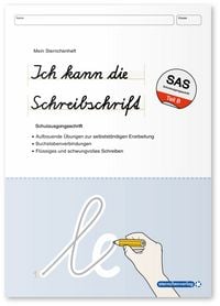 Produktbild: Ich kann die Schreibschrift - Schulausgangsschrift SAS - &Uuml;bungsheft zu den Buchstabenverbindungen