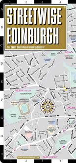 Produktbild: Map-Streetwise Edinburgh Map -