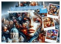 Produktbild: Metropolengesichter (Wandkalender 2026 DIN A2 quer), CALVENDO Monatskalender