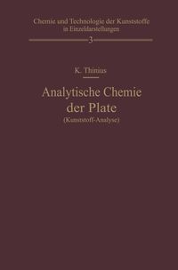 Produktbild: Analytische Chemie der Plaste (Kunststoff-Analyse)