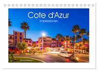 Produktbild: COTE D'AZUR Impressionen (Tischkalender 2026 DIN A5 quer), CALVENDO Monatskalender