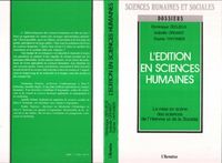 Produktbild: L'&eacute;dition en sciences humaines