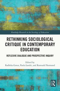Produktbild: Rethinking Sociological Critique in Contemporary Education