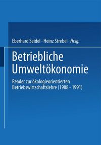 Produktbild: Betriebliche Umwelt&ouml;konomie