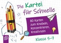 Produktbild: Die Kartei f&uuml;r Schnelle