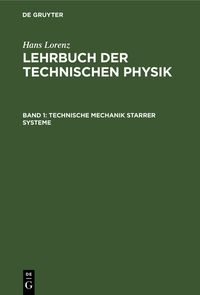 Produktbild: Technische Mechanik starrer Systeme