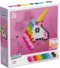 Produktbild: Plus Plus - 250 Kreativ Bausteine Puzzle Einhorn