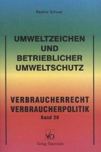 Produktbild: Umweltzeichen und betrieblicher Umweltschutz