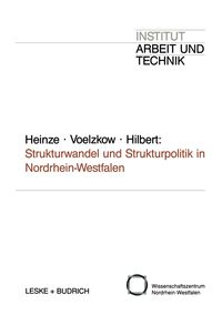 Produktbild: Strukturwandel und Strukturpolitik in Nordrhein-Westfalen