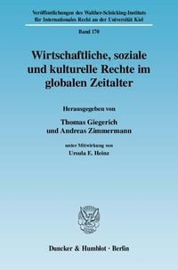 Produktbild: Wirtschaftliche, soziale und kulturelle Rechte im globalen Zeitalter.