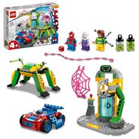 Bild vom Artikel LEGO Marvel 10783 Spider-Man in Doc Ocks Labor Set mit Spielzeugauto vom Autor 