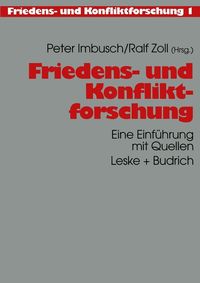 Produktbild: Friedens- und Konfliktforschung