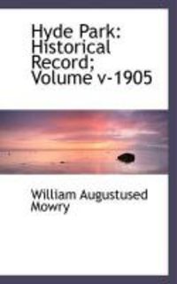 Produktbild: Hyde Park: Historical Record; Volume V-1905