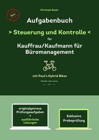Produktbild: Aufgabenbuch - Steuerung und Kontrolle f&uuml;r Kauffrau/Kaufmann f&uuml;r B&uuml;romanagement