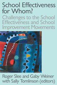 Produktbild: School Effectiveness for Whom?