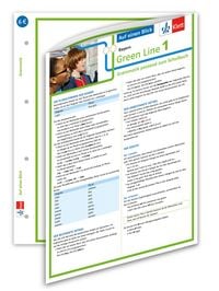 Produktbild: Green Line 1 Bayern Klasse 5 - Auf einen Blick. Grammatik passend zum Schulbuch - Klappkarte (6 Seiten)