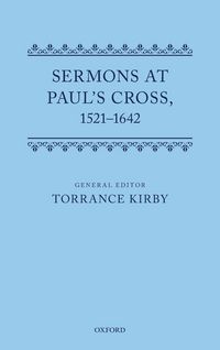 Produktbild: Sermons at Paul's Cross, 1521-1642