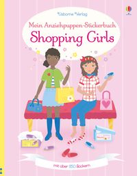 Produktbild: Mein Anziehpuppen-Stickerbuch: Shopping Girls