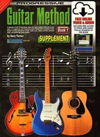 Produktbild: Turner, G: Progressive Guitar Method - Book 1 Supp. Songbook
