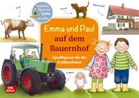 Produktbild: Emma und Paul auf dem Bauernhof. Erz&auml;hlschienen-Figurenset