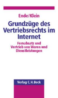 Produktbild: Grundz&uuml;ge des Vertriebsrechts im Internet