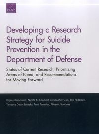 Produktbild: Developing a Research Strategy for Suicide Prevention in the Department of Defense