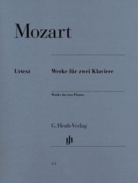 Produktbild: Wolfgang Amadeus Mozart - Werke f&uuml;r zwei Klaviere