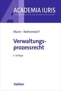 Produktbild: Verwaltungsprozessrecht