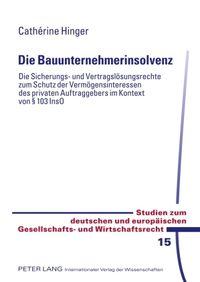 Produktbild: Die Bauunternehmerinsolvenz