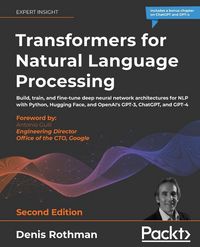 Produktbild: Transformers for Natural Language Processing - Second Edition