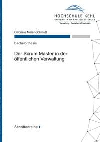 Produktbild: Der Scrum Master in der &ouml;ffentlichen Verwaltung