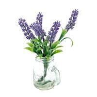 Produktbild: NTK-Collection Lavendel im Glas, Kunstblume Lavendel im Glas, Kunstblume