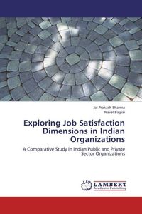 Produktbild: Prakash Sharma, J: Exploring Job Satisfaction Dimensions in
