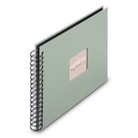 Produktbild: Hama Spiral Album Fine Art salbei 28x24cm 50 schwarze Seiten