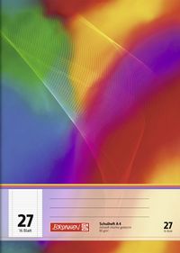 Produktbild: Schulheft A4 10er Lin 27 16Bl