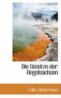 Produktbild: Die Gesetze Der Angelsachsen