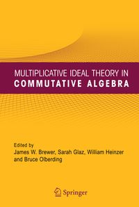 Produktbild: Multiplicative Ideal Theory in Commutative Algebra