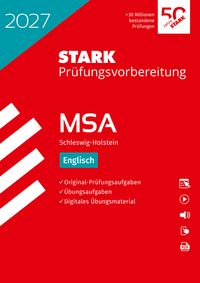 Produktbild: STARK Englisch - MSA 2027 Schleswig-Holstein - Pr&uuml;fungsvorbereitung