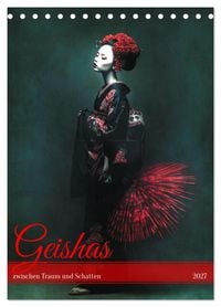 Produktbild: Geishas zwischen Traum und Schatten (Tischkalender 2027 DIN A5 hoch), CALVENDO Monatskalender