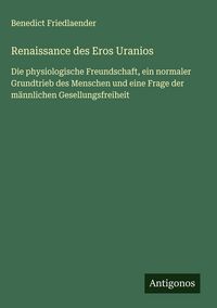 Produktbild: Renaissance des Eros Uranios