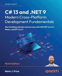 Produktbild: C# 13 and .NET 9 - Modern Cross-Platform Development Fundamentals - Ninth Edition