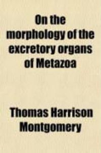 Produktbild: On the Morphology of the Excretory Organs of Metazoa; A Critical Review
