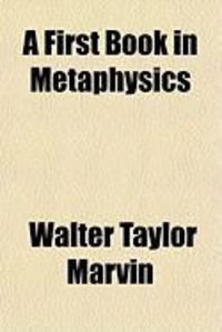 Produktbild: A First Book in Metaphysics