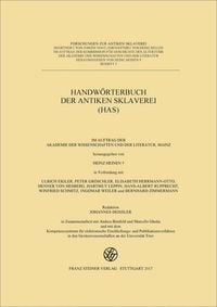 Produktbild: Handw&ouml;rterbuch der antiken Sklaverei (HAS)
