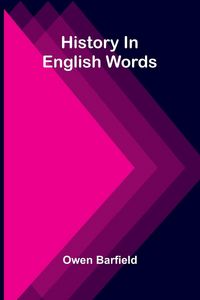 Produktbild: History in English words