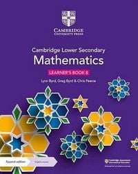 Produktbild: Cambridge Lower Secondary Mathematics Learner's Book with Digital Access Stage 8