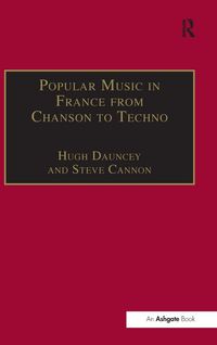 Produktbild: Popular Music in France from Chanson to Techno